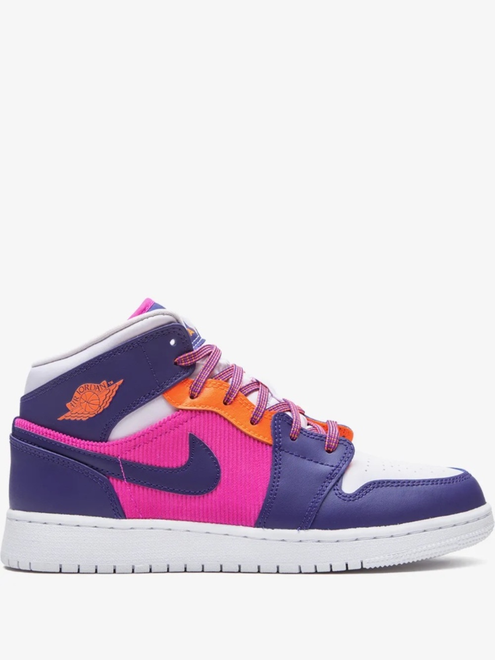 Air Jordan 1 Mid "Fire Pink" sneakers